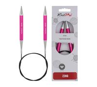 Knitpro Zing feste kreisfrmige Nadeln 32 """" (80 cm) | US -Gre 15 (10 mm)