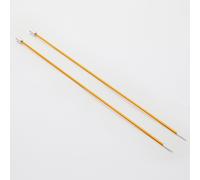 KnitPro ZING Jackenstricknadeln in verschiedenen Stärken und Längenbernstein / 2,25 mm 35 cm