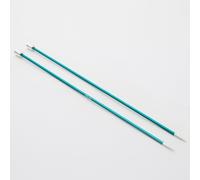 KnitPro K47296 Stricknadel mit Knopf, Holz, Grün, 35cm / 3.25mm