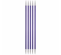 KnitPro ZING Nadelspiel K47038 – Sockennadeln Metall Lila 20 cm 3,75 mm