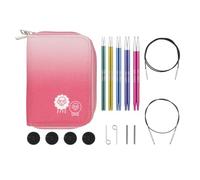 KnitPro Zing Starter Austauschbares Nadelspitzen-Set 5" (13 cm) | 5 Größen (3 mm bis 5 mm)