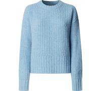 Pepe Jeans Regular Fit Pullover mit Woll-Anteil Modell 'ASHLEY CREW' in Hellblau, Größe XS