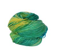 Knitsilk, Garn aus 100 % recycelter Seide und handgefärbtes reines Maulbeerseide, perfekt zum Stricken, Häkeln, Weben und mehr, 100 g - 225 Meter (New York) (2 Stück)