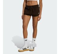 KNITTED CROCHET SHORTS Aurora Coffee XS