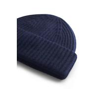 KNITTED HAT WOOL/CASHMERE SOLID bl ONE_SIZE