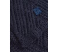 KNITTED SCARF POLACRYL MIX SOLID bl ONE_SIZE