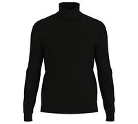 HUGO Rollkragenpullover schwarz | M