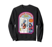 Knock Knock Who's There Sarcastic Retro Funny Adult Humor Sweatshirt