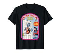 Knock Knock Who's There Sarcastic Retro Funny Adult Humor T-Shirt