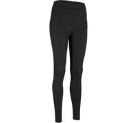Thermoleggings BONPRIX, Damen, Gr. 44/46 (L), N-Gr, schwarz, Obermaterial: 92% Polyester, 8% Elasthan, skinny fit, Hosen, mit Eingrifftasche mit Reißverschluss, schnelltrocknendes Material (28670301-4
