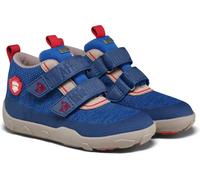 Knöchelhohe Kinder-Barfußschuhe mit Membran Affenzahn - Low Boot Knit Happy - Whale blau Größe: 22