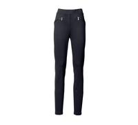 Knöchellange Jersey-Schlupfhose Passform Sylvia Peter Hahn blau 38