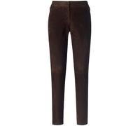 Knöchellange Lederhose Fadenmeister Berlin braun 42