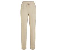 Knöchellange Slim Fit-Jersey-Hose Peter Hahn beige 44
