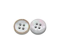 Knöpfe Aus Kunstharz 30 Stücke 9/10/11mm Mode Runde Harz Knöpfe for Kleidung Männer Hemd Ausbessern Strickjacke Knopf Nähen liefert(White,11mm 30pcs)