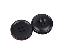 Knöpfe, Metallknöpfe, Knöpfe, 12 Stück, Kunstharz, 4 Löcher, Nähzubehör for Kleidung, dekorative Kunststoffknöpfe, DIY(Navy,28mm)