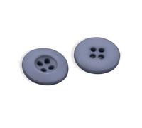Knöpfe zum Nähen, 1,9 cm, matt, dunkelblau, Kunststoff, rund, 4 Löcher, 19 mm, ideal für Uniform, Jacke, Arbeit, Schule, Koch, Schürzen, Hosen, Jacken, Taschen, Handwerk, Heimwerker, 50 Stück