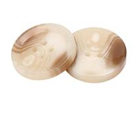 Knopf-Harz-Schwarz-Herren-Anzug-Mantel-Knöpfe, Farbe 14, 1.5cm 10Stück