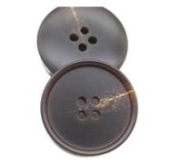 Knopf-Schwarz-Braun-Mantel-Knopf-Dekorationen Diy Crafts, Farbe 16, 27mm 10Stück