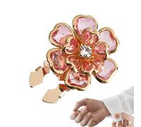 Knopfabdeckungen Für Damen - Strass-Legierungsnadeln, Manschettenknopf-Schmuck, Modeaccessoires Für Blusen, Anzüge, Elegante Und Stilvolle Dekoration | Für Hochzeit, Party, Geschäft, Arbeit, Tägliches