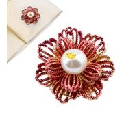 Knopfabdeckungen für Damenblusen | Manschettenknöpfe Mit Perlen Und - Damen Knopfverschlussabdeckungen,Für Bluse Hemd Hochzeit Jeans Kleidung Handarbeiten Kleidungsstück Mantel