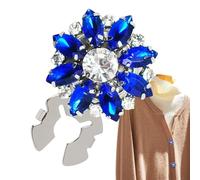 Knopfabdeckungen mit Strass - Knopfabdeckung | Verzierungen für Manschettenknöpfe für Damen | verleiht einen Hauch von Glamour und guter Haltbarkeit | Formelles und lässiges Accessoire für Hemden