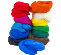 Regenbogen Filzwolle