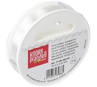 KnorrPrandell 8048509 Perlonfaden, 50 m - 0.5 mm Durchmesser, transparent