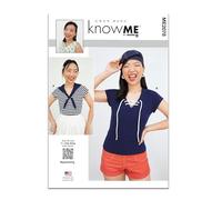 KNOW ME Gwen Heng Schnittmuster ME2078U5 Strickoberteile für Damen, Größe 44-46 - 50-52
