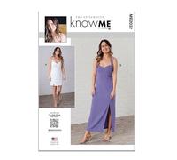 Know ME ME2032K5 Damenkleid in zwei Längen K5 (36-38-40)