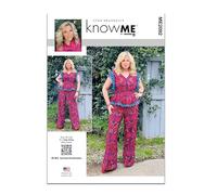 KNOW ME Schnittmuster ME2092Y5 Damenoberteil und Hose von Lynn Brannelly Y5 (18-20-22-24-26)