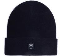 Knowledge Cotton Apparel Beanie Wolle Dunkelblau - Blau