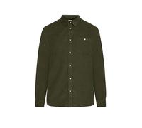 KnowledgeCotton Apparel Herren Corduroy Hemd (Größe XL, gruen)