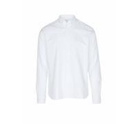 KnowledgeCotton Apparel Oxford Hemd - HARALD small owl oxford regular fit shirt - aus Bio-Baumwolle Weiß (Bright White) M