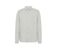 KnowledgeCotton Apparel Herren Leinenhemd Grün Größe XL