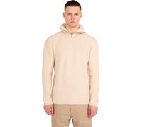 Knowledge Cotton Apparel Men's 1/2 Neck Zip Merino Wool Rib Knit Kelp L