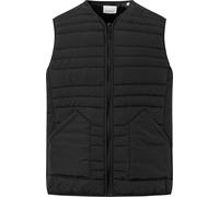 Knowledge Cotton Apparel Men's Go Anywear™ Quilted Padded Zip Vest Black Jet L