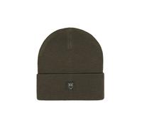 KnowledgeCotton Apparel - Double Layer Fine M. Wool Beanie - Mütze, Gr. One Size, oliv (ForrestNight)