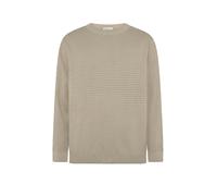 Knowledge Cotton Apparel Pullover Bubble Knit Beige - Größe M Beige M