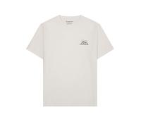 KnowledgeCotton Apparel - Regenerative Organic Cotton Chest Print T-Shirt - T-Shirt, Gr. XL, weiß (Egret)