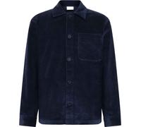 Knowledge Cotton Apparel - Überhemd aus Kordsamt - Organic Cotton Corduroy Overshirt Night Sky für Herren - Größe L - Navy blau Navy blau L