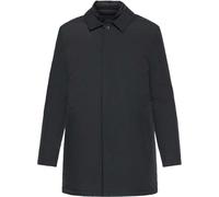 Knowledge Cotton Apparel - Wasserfester Parka mit abnehmbarer Weste - Climate Shell Carcoat Jacket Black Jet für Herren aus Softshell - Größe L - schwarz L