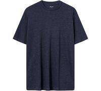 KNOWLEDGE COTTON Linen-T-Shirt Herren | 1001 TOTAL ECLIPSE | L