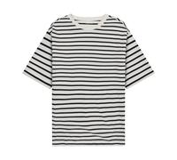 KnowledgeCotton Apparel - Organic Cotton Striped T-Shirt - T-Shirt, Gr. XL, grau (Navy)