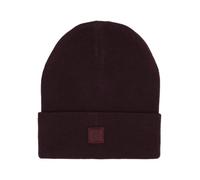 KnowledgeCotton Apparel - Double Layer Fine M. Wool Beanie - Mütze, Gr. One Size, braun (Fig)