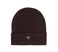 KnowledgeCotton Apparel - Double Layer Fine M. Wool Beanie - Mütze, Gr. One Size, braun (ChocolateTorte)