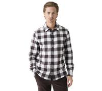 KnowledgeCotton Apparel - Regular Fit Checkered Flannel - Hemd, Gr. S, grau (BrownCheck)