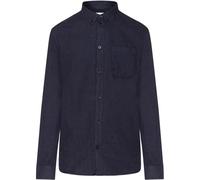 KNOWLEDGE COTTON Organic Cotton Flannel Shirt GOTS Herren | 1001 TOTAL ECLIPSE | M