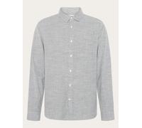 KNOWLEDGE COTTON Organic Cotton Striped Shirt GOTS/Vegan Herren | 8021 BLUE STRIPE | XL
