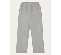 KNOWLEDGE COTTON POSEY wide mir-rise linen Short- GOTS/Vegan Damen | 1496 ULTIMATE GREY- YARNDYED | XS